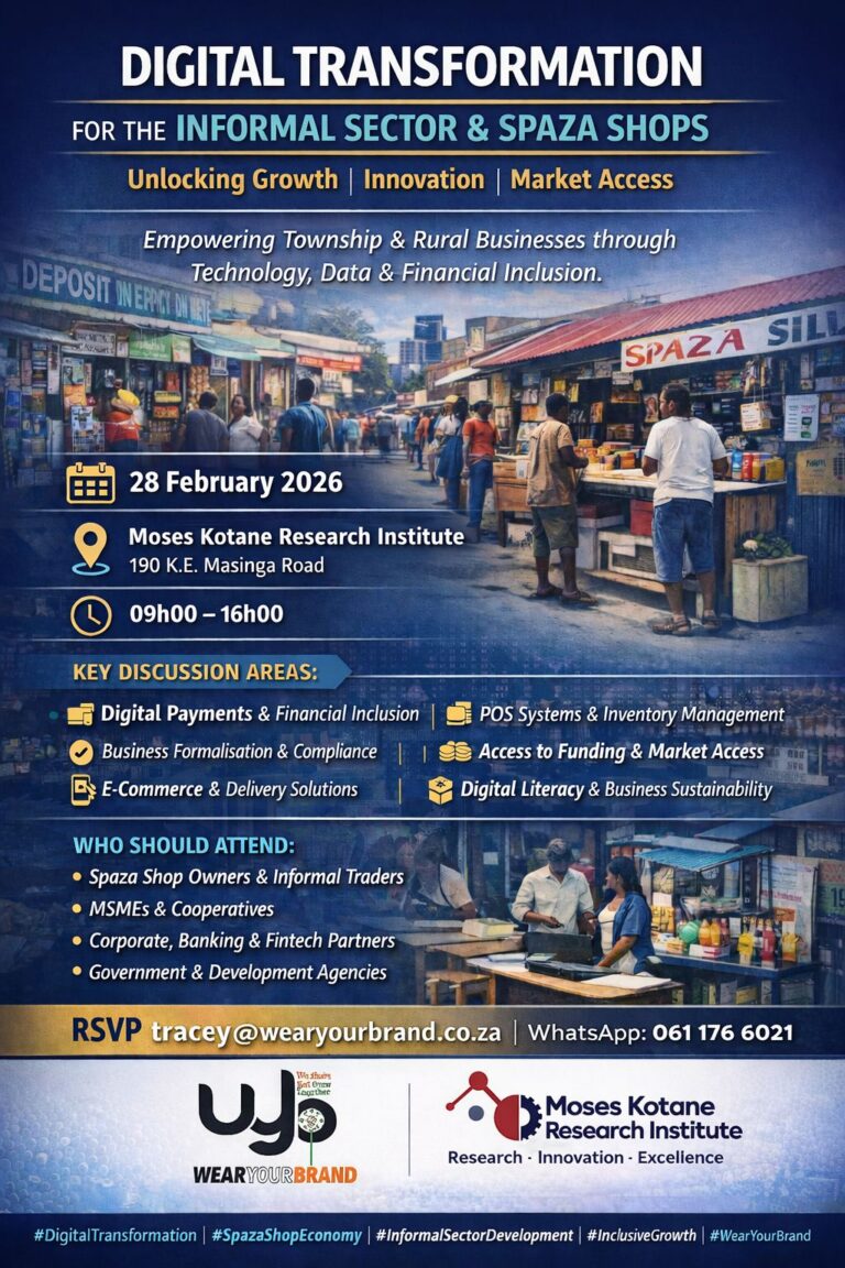 Digital Transformation for the Informal Sector & Spaza Shops
